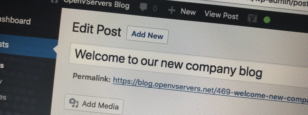 Welcome to our blog